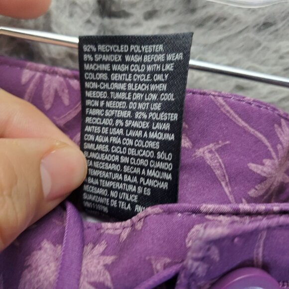 All In Motion Shorts Mens XXL Purple Resort Style Recycled Polyester Blend *NWT* - Picture 5 of 12